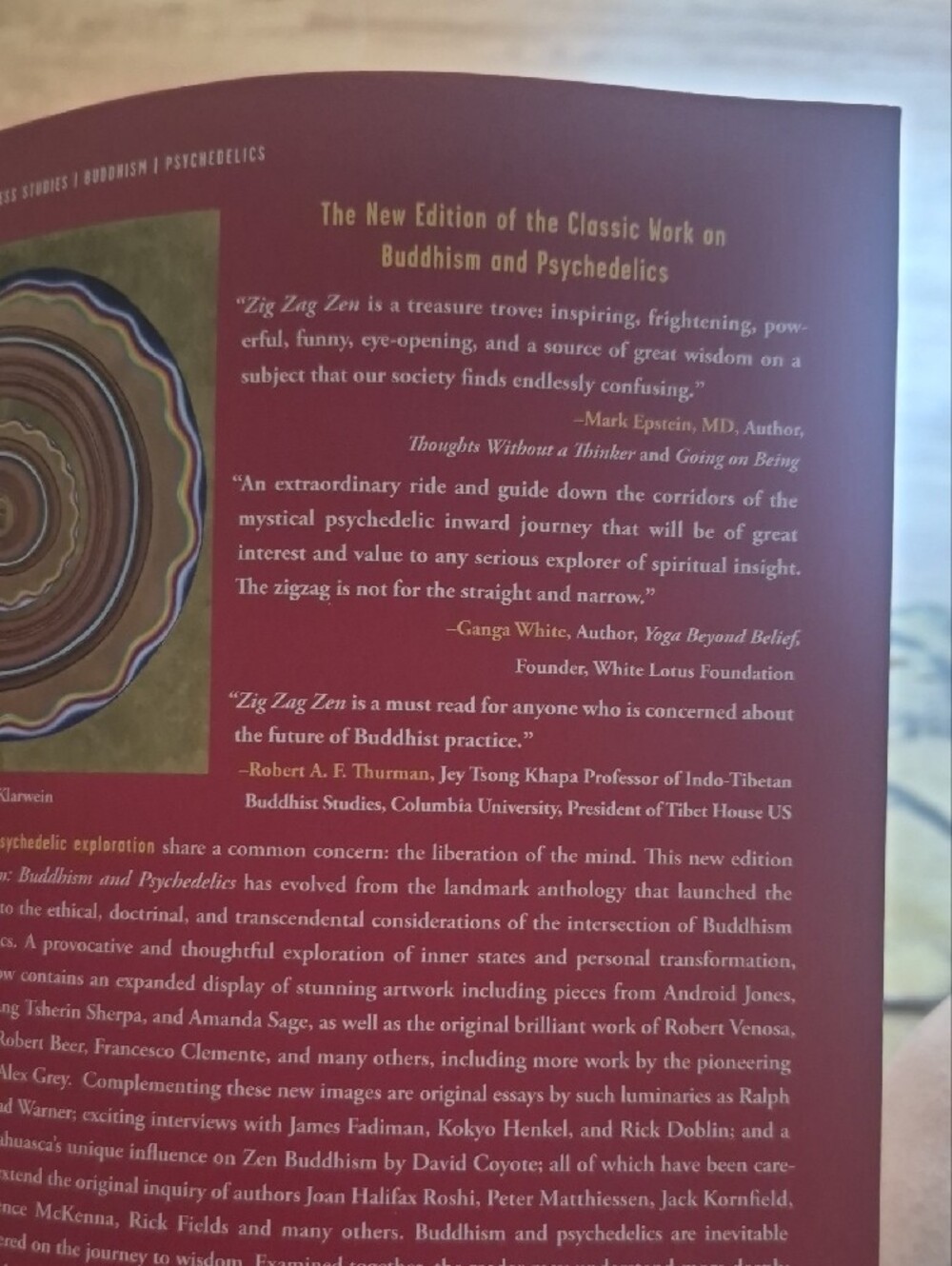 Zig Zag Zen Buddhism and Psychedelics - Colorful Paperback Book - Picture 4 of 6